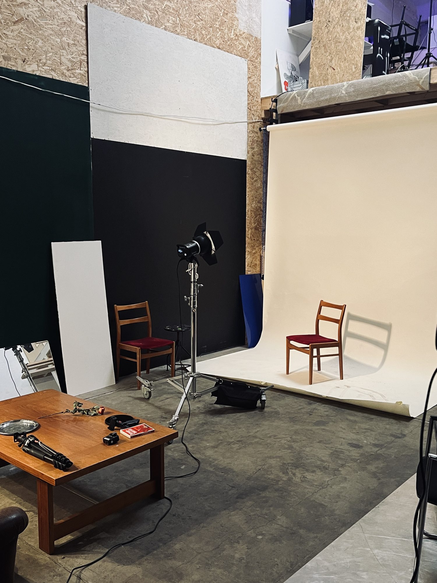 Studio interior